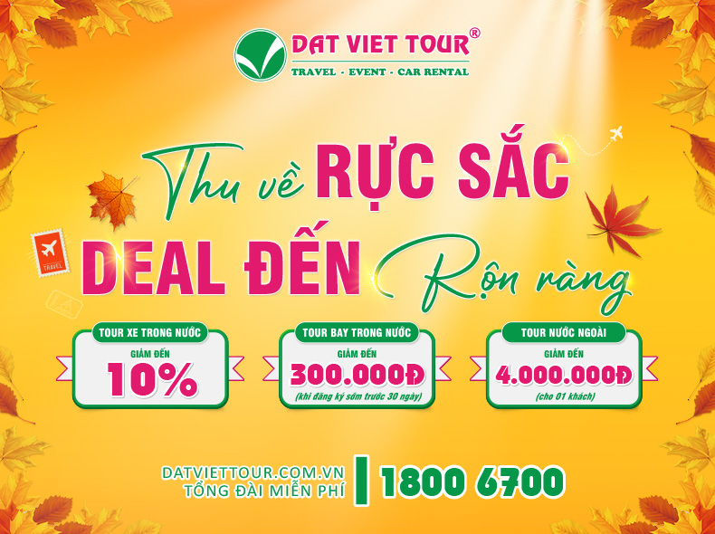 Tour mùa thu nước ngoài
